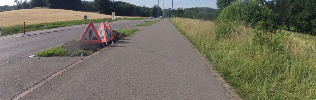 Sommerzeit ist auch Baustellenzeit