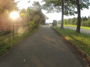 Morgensonne im oberen Ende des Furttales