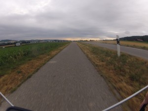 Morgenrot über dem Furttal