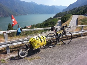 Über dem Lago d'Idro