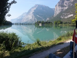 An einem der vielen Seen