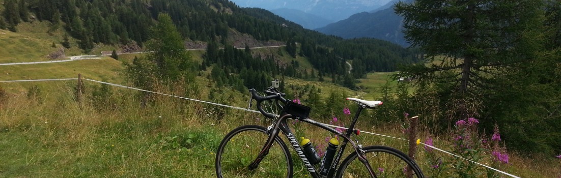 Blick in die Dolomiten