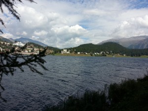 St. Moritzersee und Waldhaus