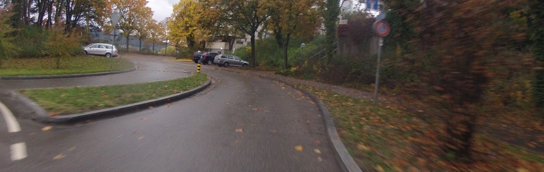 Regen und herbstliche Farben