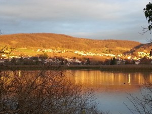 Klingnau im letzten Abendlicht
