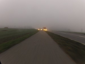Nebel und Dämmerung