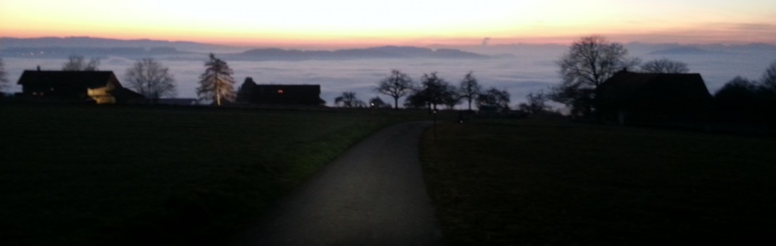 Abendstimmung am Heitersberg