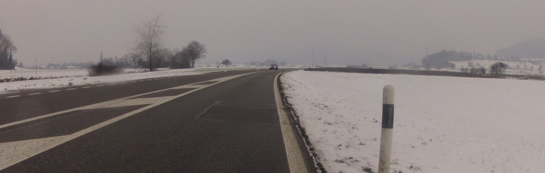 Zwischen Nieselregen und Schneeflocken