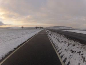 Abendstimmung auf dem Birrfeld