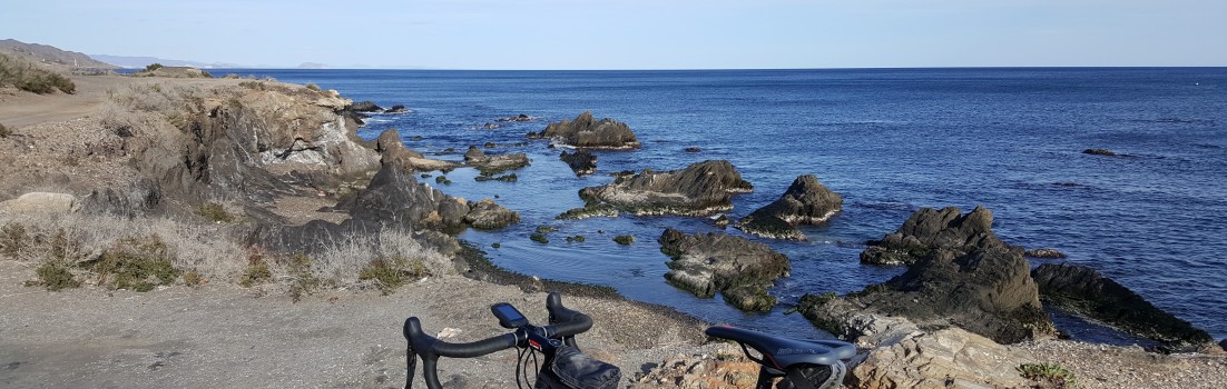 Rennrad am Mittelmeer