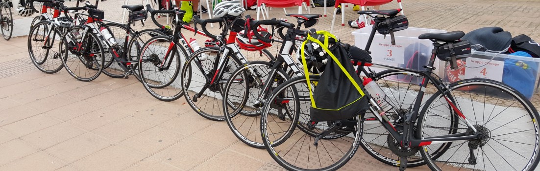 Räder während der Mittagspause