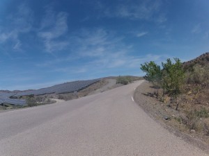Solarkraftwerk in der Sierra Alhamilla