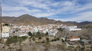 Uleila del Campo vor dem Virgen