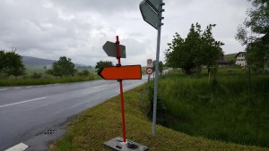 Umleitungen und Baustellen