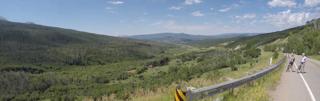 Auffahrt zum McClure Pass