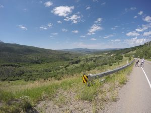 Auffahrt zum McClure Pass