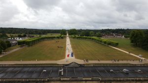 Blick vom Jagd-Schloss Chambord