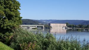Kraftwerk am Klingnauer Stausee