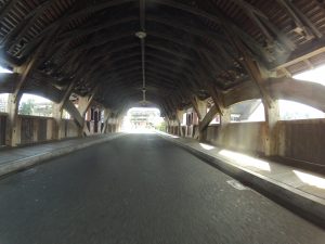 Holzbrücke in Bremgarten