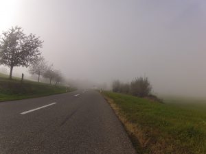 Bald ist die Nebeldecke durchstossen