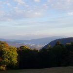 Alpenkamm vom Rotberg gesehen
