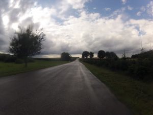 Regenwolke über dem Bünztal