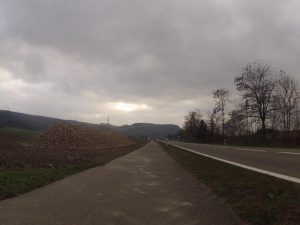 In der Nähe von Leibstadt