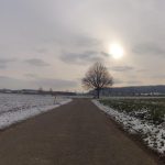 Winterstimmung über dem Birrfeld