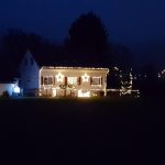 Weihnachtsdeko am Bauernhaus