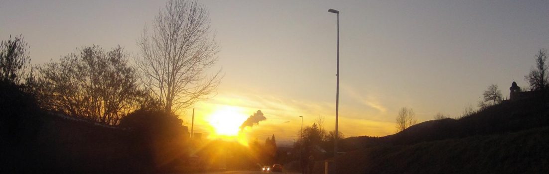 Schönster, blauer Himmel