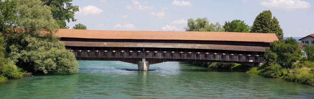 Holzbrücke Sins