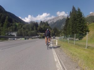Nach St. Anton am Arlberg hinauf