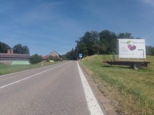 Vor der Bözberg-Passhöhe