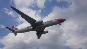 Bei Oberglatt am Pistenende