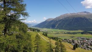 Blick in Richtung Unterengadin