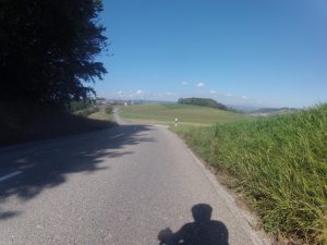 Fahrt zum Kaistenberg hinauf