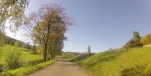 Radweg nach Mönthal