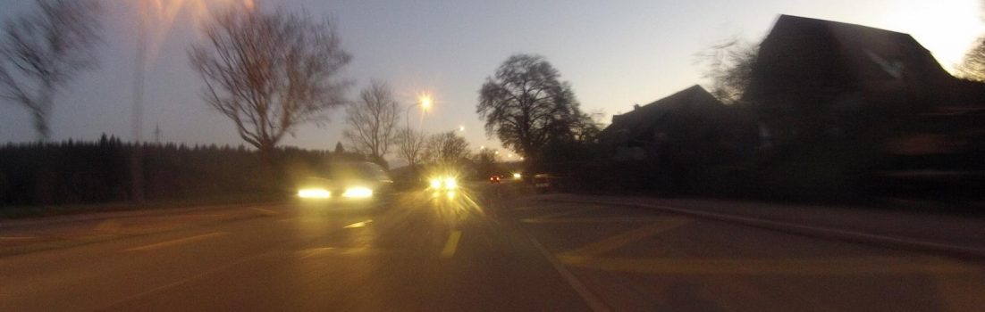 Villigerfeld in der Abenddämmerung