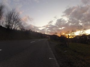 Schenkenbergertal in der Abendstimmung