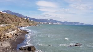 kurz vor Nerja, Blick vorwärts