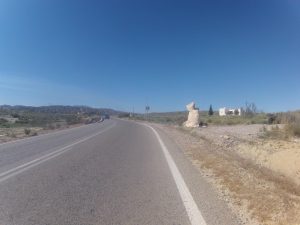 Ins Hinterland nach Los Gallardos hinauf