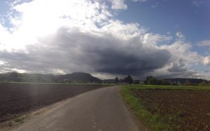 Radweg zwischen Dottikon und Hendschiken im Bünztal