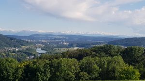 Alpenkamm aus Sicht von Vier Linden
