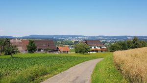 Zu oberst im Surbtal, Blick in Richtung Kloten