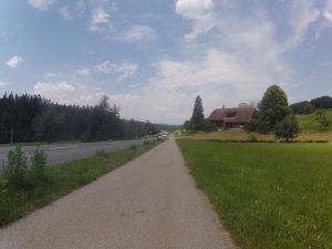 nach Grossdietwil hinunter