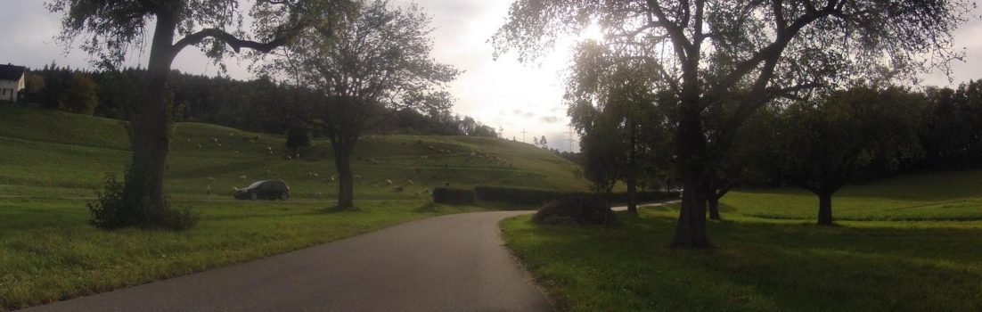 am Übergang vom Reusstal ins Bünztal