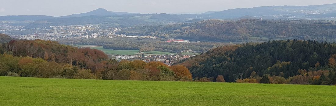 Bözberg, dann Aaretal und Birrfeld
