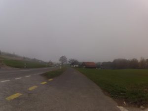 Nebelfahrt in Reuss- und Bünztal