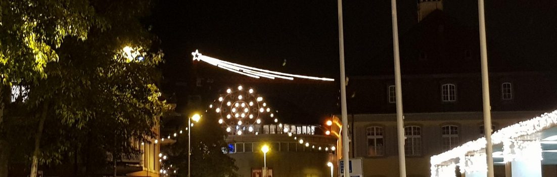 Weihnachtsbeleuchtung in Brugg