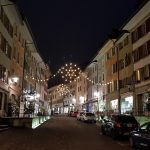 Adventsbeleuchtung in der Stadt Brugg